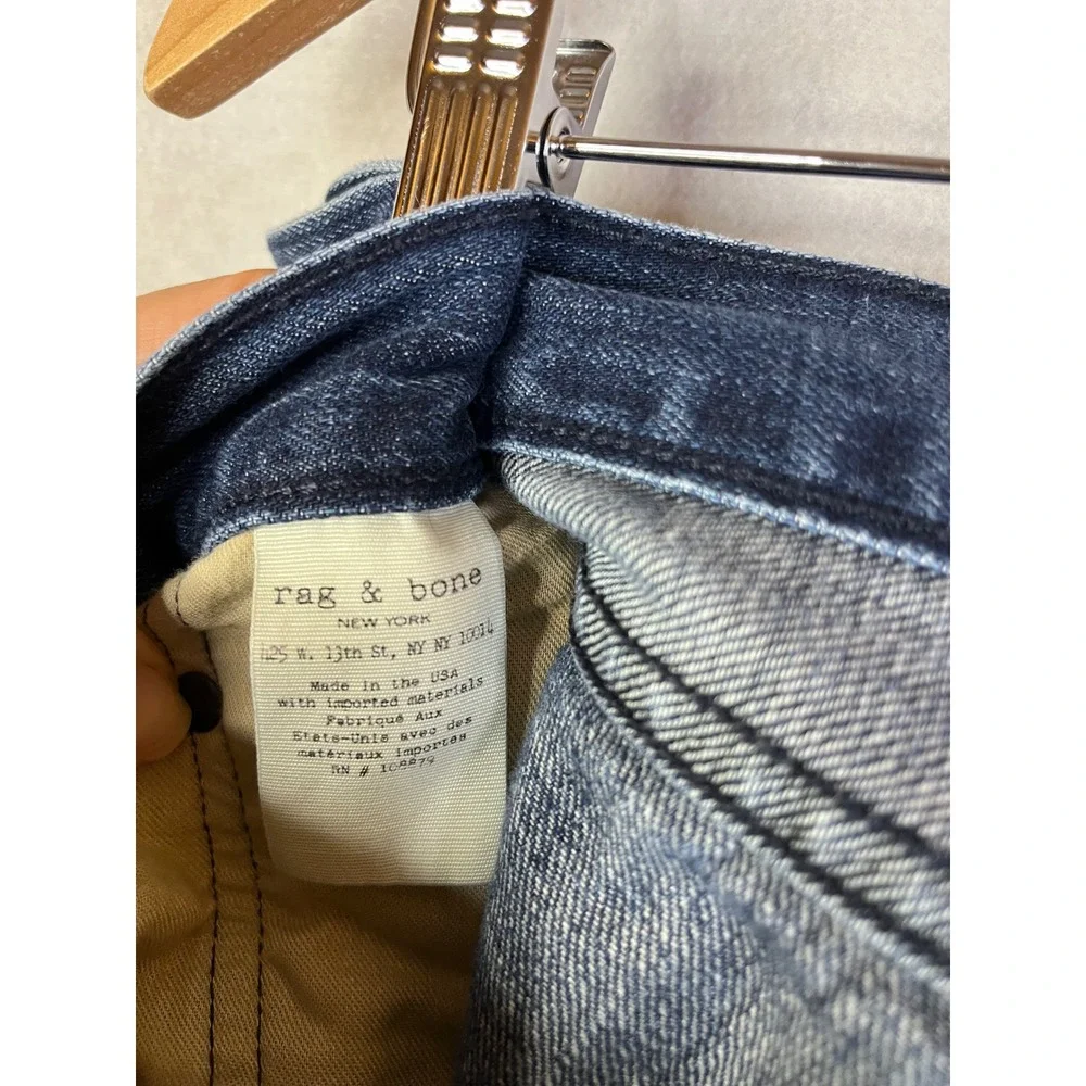 Rag & Bone Selvedge Jeans Fit 3 Slim Straight Leg 36 X 29
